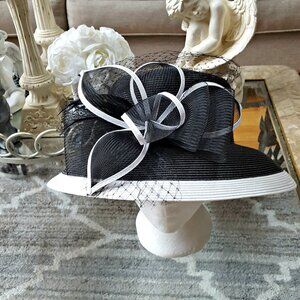 EXQUISITE Vintage CHURCH Derby WINERY HAT